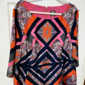 22W Vince Camuto A-Line Dress With Pockets